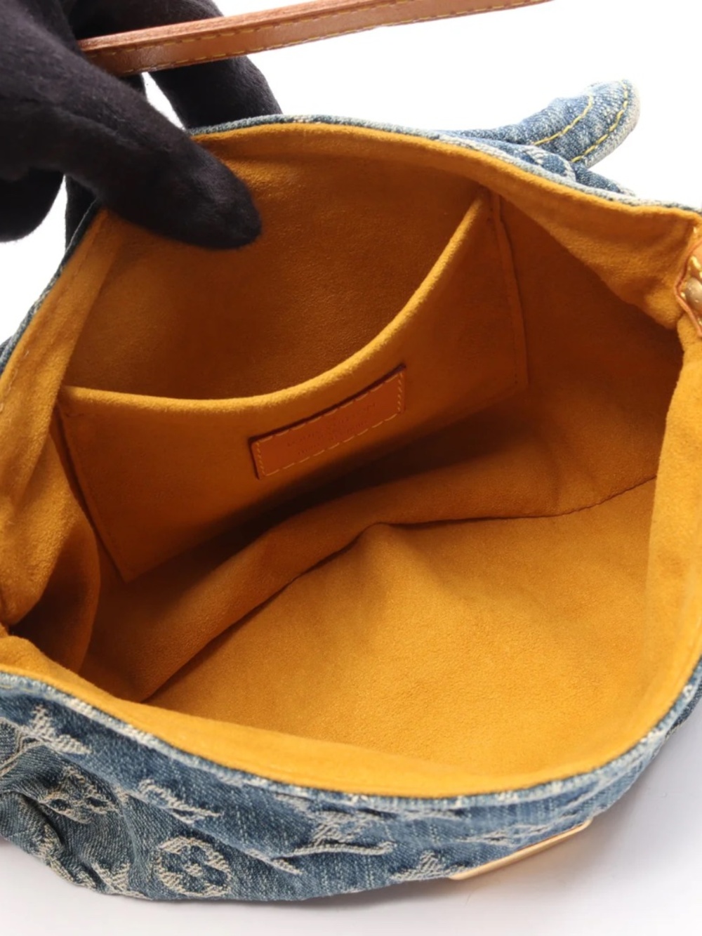 Louis Vuitton Monogram Denim Mini Pleaty - Picture 11 of 13